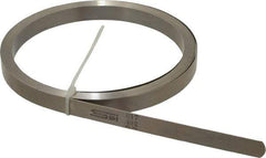 SPI - 0.017 Inch Thick x 25 Ft. Long x 1/2 Inch Wide, Feeler Stock Roll - High Carbon Steel - Eagle Tool & Supply