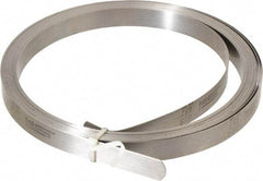 SPI - 0.018 Inch Thick x 25 Ft. Long x 1/2 Inch Wide, Feeler Stock Roll - High Carbon Steel - Eagle Tool & Supply