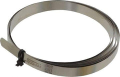 SPI - 0.002 Inch Thick x 25 Ft. Long x 1/2 Inch Wide, Feeler Stock Roll - High Carbon Steel - Eagle Tool & Supply