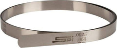 SPI - 0.0025 Inch Thick x 25 Ft. Long x 1/2 Inch Wide, Feeler Stock Roll - High Carbon Steel - Eagle Tool & Supply