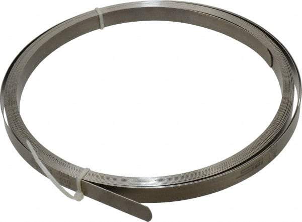SPI - 0.024 Inch Thick x 25 Ft. Long x 1/2 Inch Wide, Feeler Stock Roll - High Carbon Steel - Eagle Tool & Supply