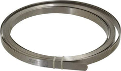 SPI - 0.031 Inch Thick x 25 Ft. Long x 1/2 Inch Wide, Feeler Stock Roll - High Carbon Steel - Eagle Tool & Supply
