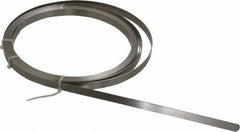 SPI - 0.035 Inch Thick x 25 Ft. Long x 1/2 Inch Wide, Feeler Stock Roll - High Carbon Steel - Eagle Tool & Supply