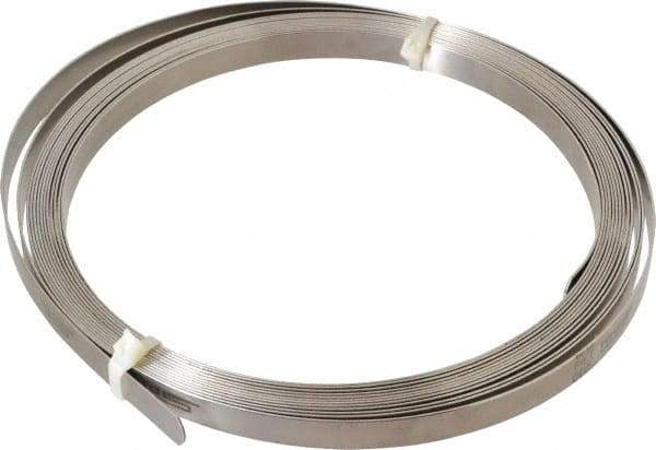 SPI - 0.04 Inch Thick x 25 Ft. Long x 1/2 Inch Wide, Feeler Stock Roll - High Carbon Steel - Eagle Tool & Supply