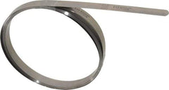 SPI - 0.008 Inch Thick x 25 Ft. Long x 1/2 Inch Wide, Feeler Stock Roll - High Carbon Steel - Eagle Tool & Supply