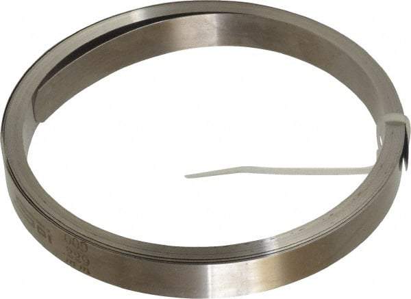 SPI - 0.009 Inch Thick x 25 Ft. Long x 1/2 Inch Wide, Feeler Stock Roll - High Carbon Steel - Eagle Tool & Supply
