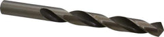 Hertel - 11/16" 118° High Speed Steel Jobber Drill - Bright Finish, Right Hand Cut, Spiral Flute, Straight Shank, 7-5/8" OAL, Standard Point - Eagle Tool & Supply