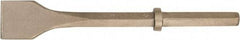 Ampco - 2-1/2" Head Width, 18" OAL, 3/4" Shank Diam, Chisel - Hex Drive, Hex Shank - Eagle Tool & Supply