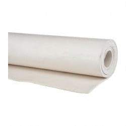 Made in USA - 36" Wide, 1/16" Thick, Buna-N Rubber Foam Sheet - 50 to 60 Durometer, White, -20 to 180°F, 1,000 to 1,200 psi Tensile Strength, Cut-to-Length - Eagle Tool & Supply