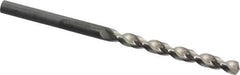 Guhring - #20 130° High Speed Steel Jobber Drill - Bright Finish, Right Hand Cut, Parabolic Flute, Straight Shank, 2-15/16" OAL, Standard Point - Eagle Tool & Supply