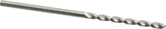 Guhring - #48 130° High Speed Steel Jobber Drill - Bright Finish, Right Hand Cut, Parabolic Flute, Straight Shank, 1-15/16" OAL, Standard Point - Eagle Tool & Supply