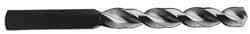 Guhring - 9/16" 130° High Speed Steel Jobber Drill - Bright Finish, Right Hand Cut, Parabolic Flute, Straight Shank, 6-5/8" OAL, Standard Point - Eagle Tool & Supply