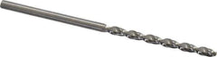 Guhring - 5/64" 130° High Speed Steel Jobber Drill - Bright Finish, Right Hand Cut, Parabolic Flute, Straight Shank, 1-15/16" OAL, Standard Point - Eagle Tool & Supply