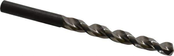 Guhring - 5/16" 130° High Speed Steel Jobber Drill - Bright Finish, Right Hand Cut, Parabolic Flute, Straight Shank, 4-19/32" OAL, Standard Point - Eagle Tool & Supply