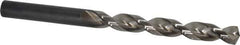 Guhring - 25/64" 130° High Speed Steel Jobber Drill - Bright Finish, Right Hand Cut, Parabolic Flute, Straight Shank, 5-1/4" OAL, Standard Point - Eagle Tool & Supply
