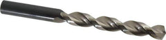Guhring - 33/64" 130° High Speed Steel Jobber Drill - Bright Finish, Right Hand Cut, Parabolic Flute, Straight Shank, 5-15/16" OAL, Standard Point - Eagle Tool & Supply