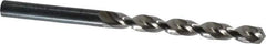 Guhring - Letter J 130° High Speed Steel Jobber Drill - Bright Finish, Right Hand Cut, Parabolic Flute, Straight Shank, 4-9/32" OAL, Standard Point - Eagle Tool & Supply
