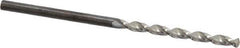 Guhring - 2.5mm 130° High Speed Steel Jobber Drill - Bright Finish, Right Hand Cut, Parabolic Flute, Straight Shank, 2-1/4" OAL, Standard Point - Eagle Tool & Supply