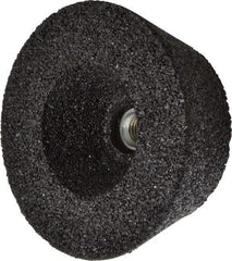 Norton - 5" Diam, 2" Overall Thickness, 16 Grit, Type 11 Tool & Cutter Grinding Wheel - Very Coarse Grade, Aluminum Oxide, Q Hardness, 7,260 RPM - Eagle Tool & Supply