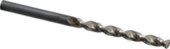 Guhring - #5 130° Cobalt Jobber Drill - Bright Finish, Right Hand Cut, Parabolic Flute, Straight Shank, 3-3/8" OAL, Standard Point - Eagle Tool & Supply
