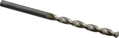 Guhring - #12 130° Cobalt Jobber Drill - Bright Finish, Right Hand Cut, Parabolic Flute, Straight Shank, 3-3/8" OAL, Standard Point - Eagle Tool & Supply