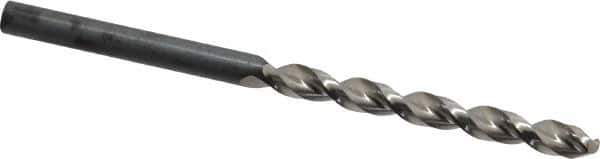 Guhring - #19 130° Cobalt Jobber Drill - Bright Finish, Right Hand Cut, Parabolic Flute, Straight Shank, 2-15/16" OAL, Standard Point - Eagle Tool & Supply