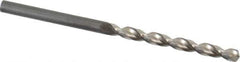 Guhring - #24 130° Cobalt Jobber Drill - Bright Finish, Right Hand Cut, Parabolic Flute, Straight Shank, 2-15/16" OAL, Standard Point - Eagle Tool & Supply