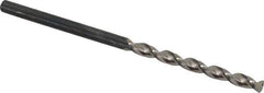 Guhring - #35 130° Cobalt Jobber Drill - Bright Finish, Right Hand Cut, Parabolic Flute, Straight Shank, 2-13/32" OAL, Standard Point - Eagle Tool & Supply