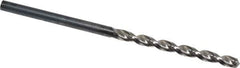 Guhring - #39 130° Cobalt Jobber Drill - Bright Finish, Right Hand Cut, Parabolic Flute, Straight Shank, 2-1/4" OAL, Standard Point - Eagle Tool & Supply
