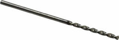 Guhring - #54 130° Cobalt Jobber Drill - Bright Finish, Right Hand Cut, Parabolic Flute, Straight Shank, 1-9/16" OAL, Standard Point - Eagle Tool & Supply