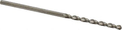 Guhring - 1/16" 130° Cobalt Jobber Drill - Bright Finish, Right Hand Cut, Parabolic Flute, Straight Shank, 1-11/16" OAL, Standard Point - Eagle Tool & Supply