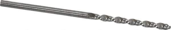 Guhring - 5/64" 130° Cobalt Jobber Drill - Bright Finish, Right Hand Cut, Parabolic Flute, Straight Shank, 1-15/16" OAL, Standard Point - Eagle Tool & Supply