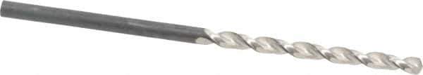 Guhring - 3/32" 130° Cobalt Jobber Drill - Bright Finish, Right Hand Cut, Parabolic Flute, Straight Shank, 2-1/4" OAL, Standard Point - Eagle Tool & Supply