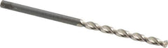 Guhring - 7/64" 130° Cobalt Jobber Drill - Bright Finish, Right Hand Cut, Parabolic Flute, Straight Shank, 2-13/32" OAL, Standard Point - Eagle Tool & Supply