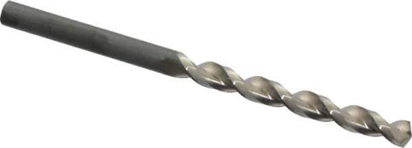 Guhring - 13/64" 130° Cobalt Jobber Drill - Bright Finish, Right Hand Cut, Parabolic Flute, Straight Shank, 3-3/8" OAL, Standard Point - Eagle Tool & Supply