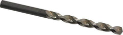 Guhring - 19/64" 130° Cobalt Jobber Drill - Bright Finish, Right Hand Cut, Parabolic Flute, Straight Shank, 4-19/32" OAL, Standard Point - Eagle Tool & Supply