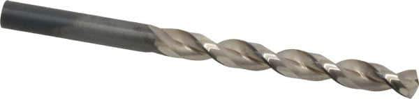 Guhring - 11/32" 130° Cobalt Jobber Drill - Bright Finish, Right Hand Cut, Parabolic Flute, Straight Shank, 4-29/32" OAL, Standard Point - Eagle Tool & Supply