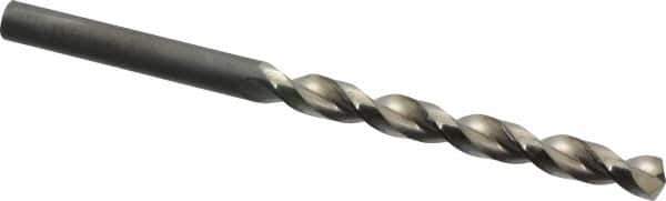 Guhring - Letter C 130° Cobalt Jobber Drill - Bright Finish, Right Hand Cut, Parabolic Flute, Straight Shank, 3-31/32" OAL, Standard Point - Eagle Tool & Supply