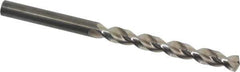 Guhring - Letter G 130° Cobalt Jobber Drill - Bright Finish, Right Hand Cut, Parabolic Flute, Straight Shank, 3-31/32" OAL, Standard Point - Eagle Tool & Supply