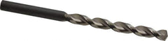 Guhring - Letter I 130° Cobalt Jobber Drill - Bright Finish, Right Hand Cut, Parabolic Flute, Straight Shank, 4-9/32" OAL, Standard Point - Eagle Tool & Supply