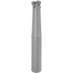 Iscar - 1" Cutting Diam, 1" Shank Diam, 1" Max Depth of Cut, Straight Shank Indexable Copy End Mill - 4 Inserts, CNHT, ENHT Insert, E93CN Toolholder - Eagle Tool & Supply