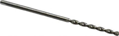 Guhring - 1.6mm 130° Cobalt Jobber Drill - Bright Finish, Right Hand Cut, Parabolic Flute, Straight Shank, 1-11/16" OAL, Standard Point - Eagle Tool & Supply