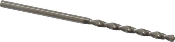 Guhring - 2.2mm 130° Cobalt Jobber Drill - Bright Finish, Right Hand Cut, Parabolic Flute, Straight Shank, 2-3/32" OAL, Standard Point - Eagle Tool & Supply