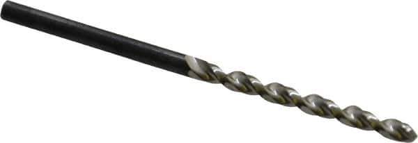 Guhring - 2.9mm 130° Cobalt Jobber Drill - Bright Finish, Right Hand Cut, Parabolic Flute, Straight Shank, 2-13/32" OAL, Standard Point - Eagle Tool & Supply
