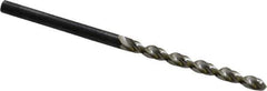 Guhring - 2.9mm 130° Cobalt Jobber Drill - Bright Finish, Right Hand Cut, Parabolic Flute, Straight Shank, 2-13/32" OAL, Standard Point - Eagle Tool & Supply