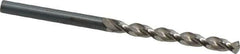 Guhring - 4.25mm 130° Cobalt Jobber Drill - Bright Finish, Right Hand Cut, Parabolic Flute, Straight Shank, 2-61/64" OAL, Standard Point - Eagle Tool & Supply