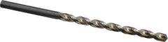 Guhring - Letter L, 130° Point, Parabolic Flute, High Speed Steel Taper Length Drill Bit - Bright Finish, 4-1/32" Flute Length, 6-1/8" OAL, Series 535 - Eagle Tool & Supply