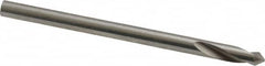 Guhring - 3mm Body Diam, 90°, 46mm OAL, High Speed Steel Spotting Drill - Eagle Tool & Supply