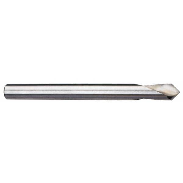Interstate - 3/4" Body Diam, 120°, 8" OAL, High Speed Steel Spotting Drill - Eagle Tool & Supply