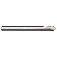 Interstate - 3/4" Body Diam, 120°, 8" OAL, High Speed Steel Spotting Drill - Eagle Tool & Supply
